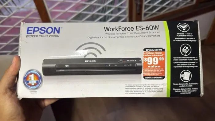 SCANER  WORKFORCE ES -60W MARCA EPSON