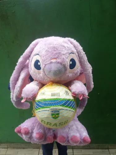 Pelúcia Disney Angel Big Feet 60 cm Lilo e Stitch *