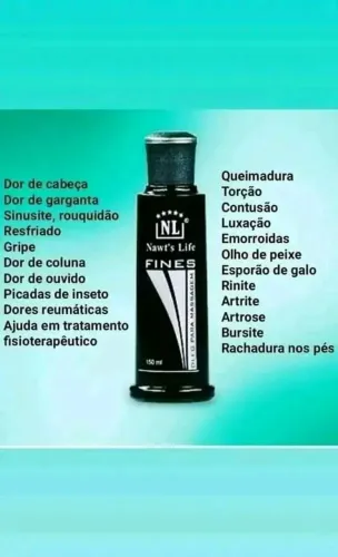 Óleo Fines Massagem da Nawts Life Cosméticos
