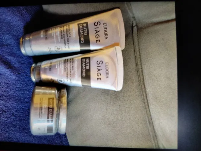 Kit de cabelo da Eudora Nutri diamond