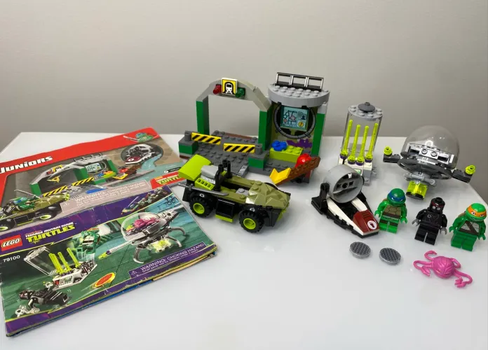 Kit Lego Tartarugas Ninja