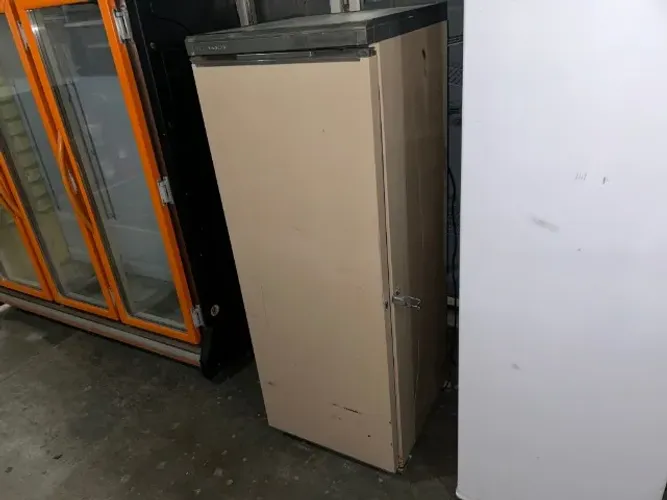 freezer vertical - de gavetas marrom - 210 litros - 127 volts