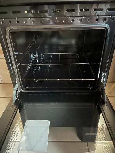 Fogão Mueller 4 Bocas Preto/Inox com Acendimento Automático (NOVO)