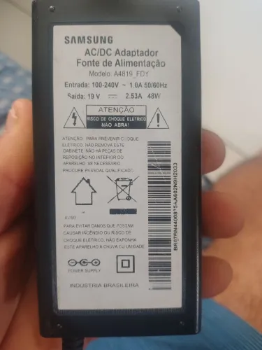 Fonte de alimentação Samsung original