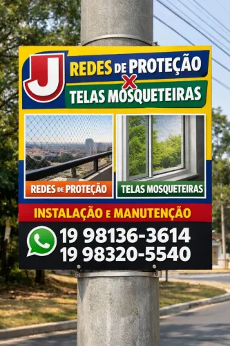 Redes de Proteção x Telas Mosqueteiras