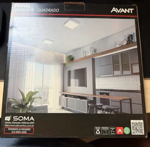 PAINEL SOBREPOR - QUADRADO