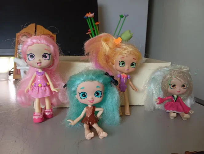 Kit bonecas Shopkins 