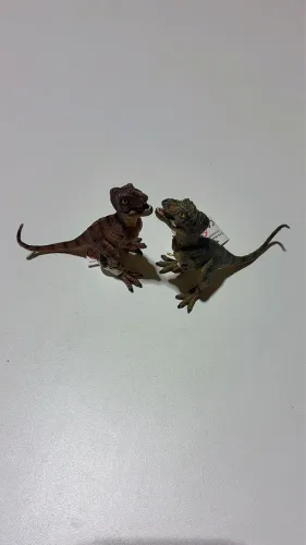Casal T rex filhote papo original
