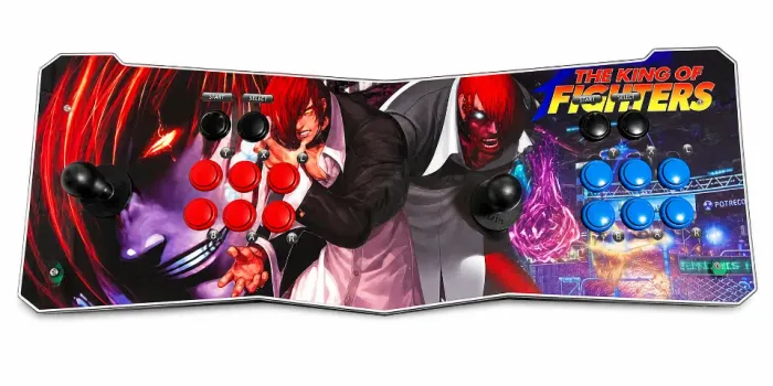 Fliperama Portátil Arcade Duplo King Of Fighters 2 60k Jogos 