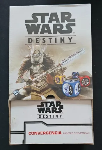 Star Wars Destiny: Convergência Novo Lacrado Jogo de Tabuleiro Dados Galápagos Português