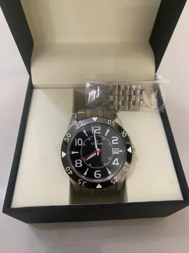 Relógio Champion Original Masculino Aço Inox + Caixa