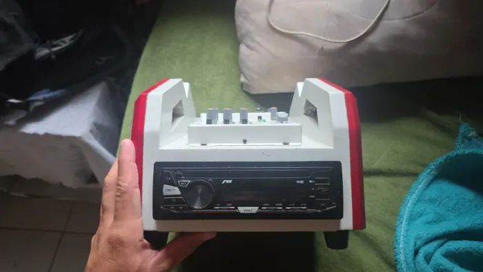 Rack móvel som automotivo