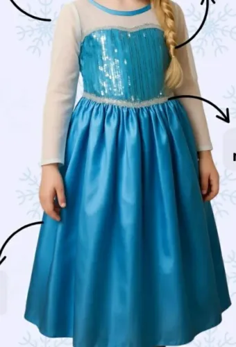Vestido frozen