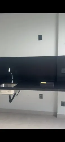 Bancada em mármore preto São Gabriel