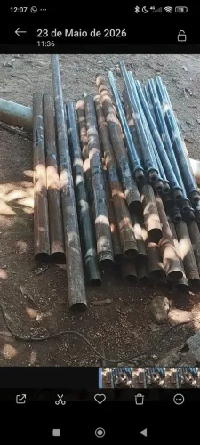 Vende se tubos 3 polegadas por 1.5 m 