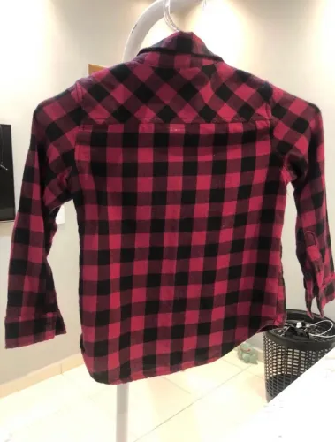 Camisa Xadrez infantil 4 anos