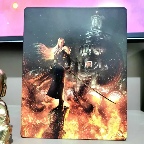 Jogo Final fantasy VII Remake e Steelbook - PS4