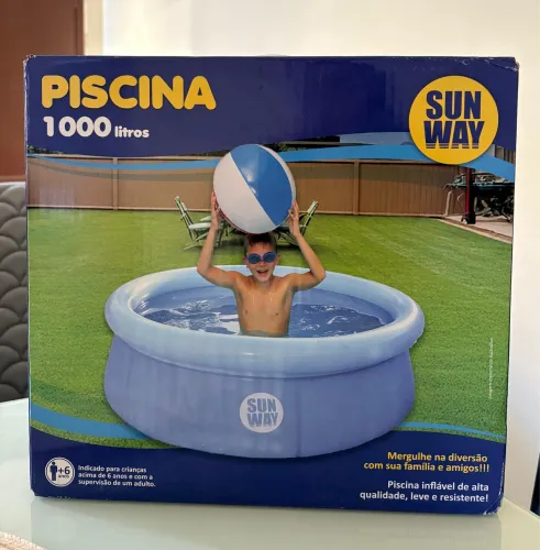 PISCINA 1000L LACRADA NUNCA ABERTA