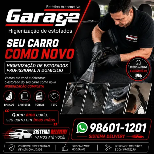 Higienização de Estofados Delivery