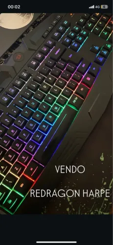 Teclado Redragon Gamer Muito Novo