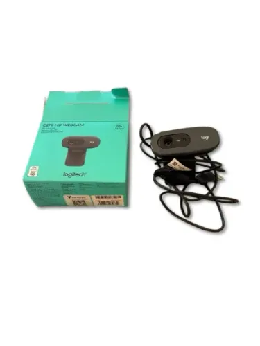 Webcam Logitech C270 HD - Usada, impecável, como nova!