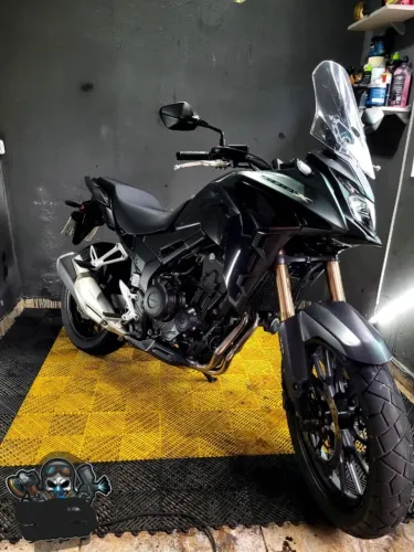 HONDA CB500X 23/24 VERDE ESCURO 18.991 KM RODADO - QUITADA