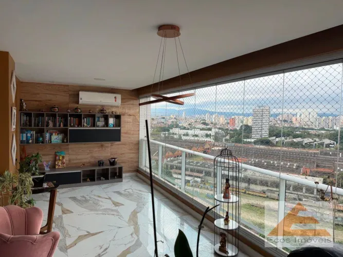 Apartamento com 2 dormitórios para alugar, 134 m² por R$ 14.200,00/mês - Vila Anastácio -