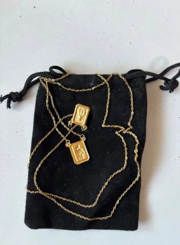 Escapulário de ouro 18k