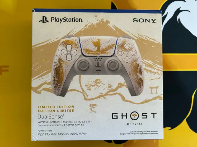 Caixa Vazia Controle PS5 Dualsense Ghost Of Yotei Original
