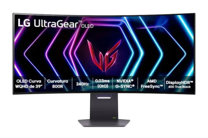 Monitor Gamer LG UltraGear 39GS95QE OLED Curvo 39? QHD 240Hz 0,03ms (GtG) NVIDIA G-SYNC AM