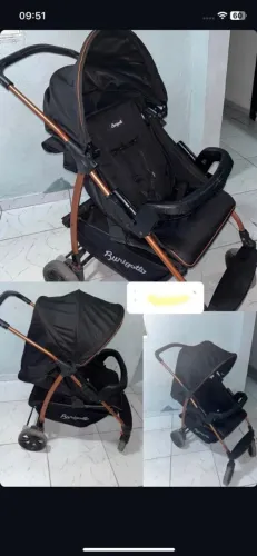 Carrinho de bebê, Burigotto semi-novo.