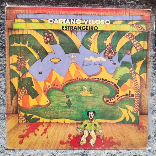 Disco de vinil (LP) Caetano Veloso - Estrangeiro