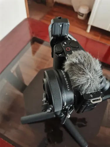 Sony zv E10 lente do kit 3 baterias mais guimbal scorp mini 2 novo