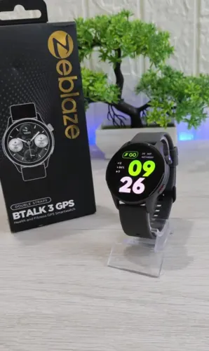 Smartwatch Zeblaze BTALK 3 GPS/ Tela Amoled/ GPS integrado/ Monitor de saúde/(LACRADO)