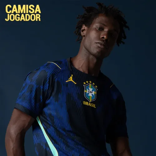 Camisa Brasil Nike Jordan II 2026/27 Jogador Original