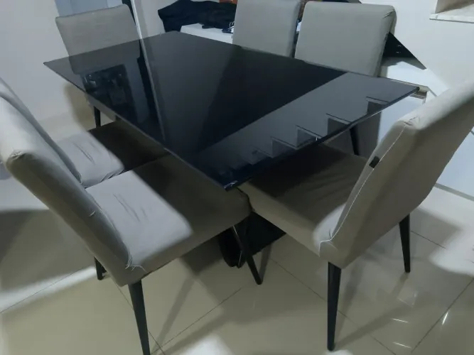 Conjunto Mesa 6 cadeiras