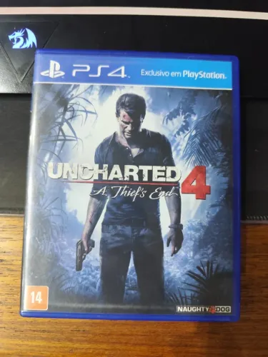 Jogo Uncharted 4: A Thief's End - PS4 (Mídia Física)