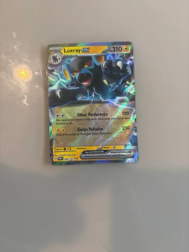 Carta Pokémon ultra rara Luxray ex original