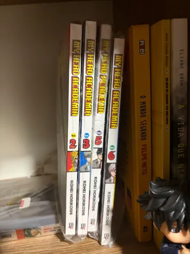 manga My Hero Academia - 2, 3, 5 e 6