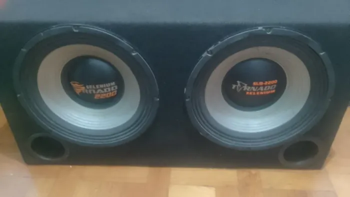Vendo caixa de som com dois autofalantes 15 Selenium 2200 RMS