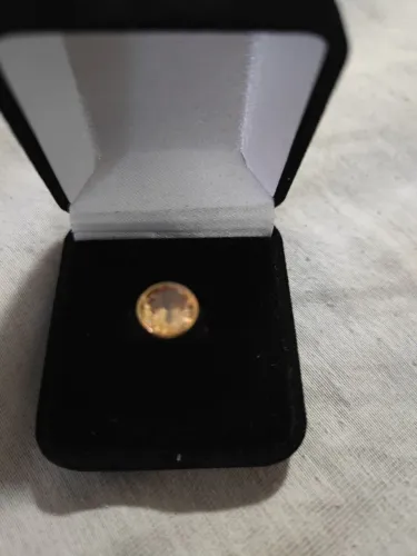 Anel ouro 18 k com zircônia 