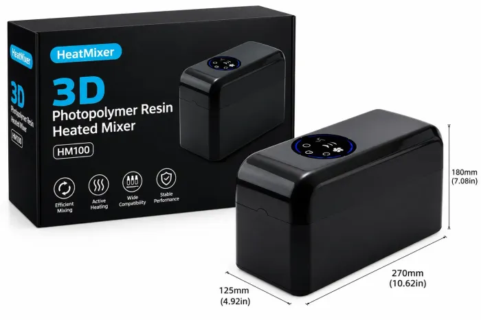 Misturador e Aquecedor de Resina 3d