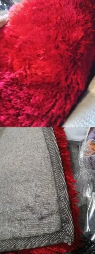 Tapete vermelho veludo