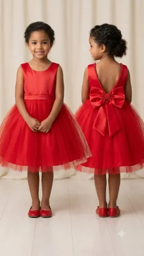 Vestido de festa infantil 3 anos