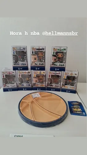 Coleção Funk pop nba hellmans