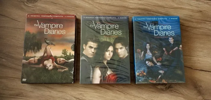 The Vampire Diaries três temporadas completas
