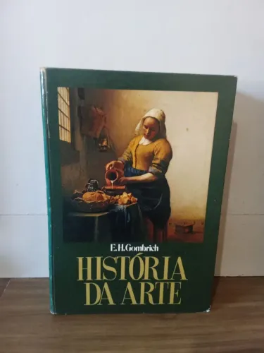 Livro capa dura História da Arte E.H.Gombrich
