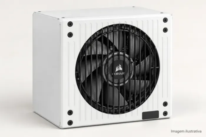 Fonte Corsair RM850x branca 850W modular 80 Plus Gold