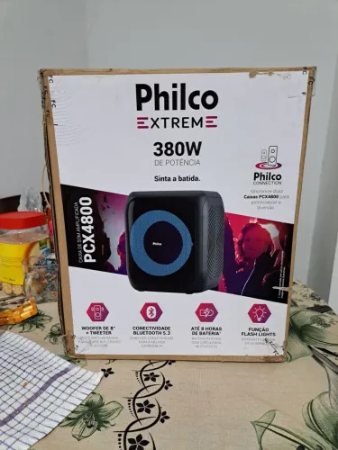 Som Philips 380w de potência
