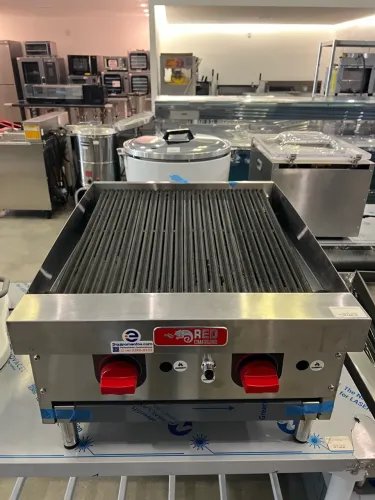 Char broiler 55cm a gás red chamaleon nova pronta entrega